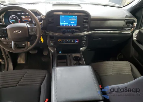 2021 Ford F150 Super Cab из США, поврежденный, VIN 1FTEX1EP4MFC23769